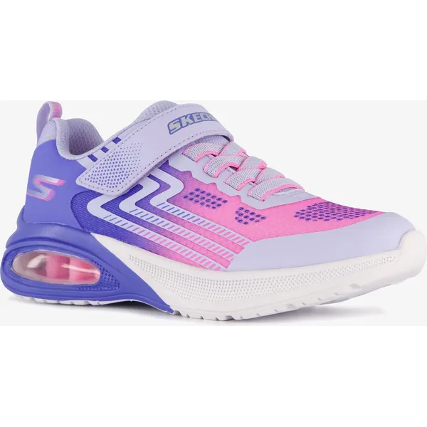 Skechers Skechers Microspec Max Advance meisjes sneakers - Roze