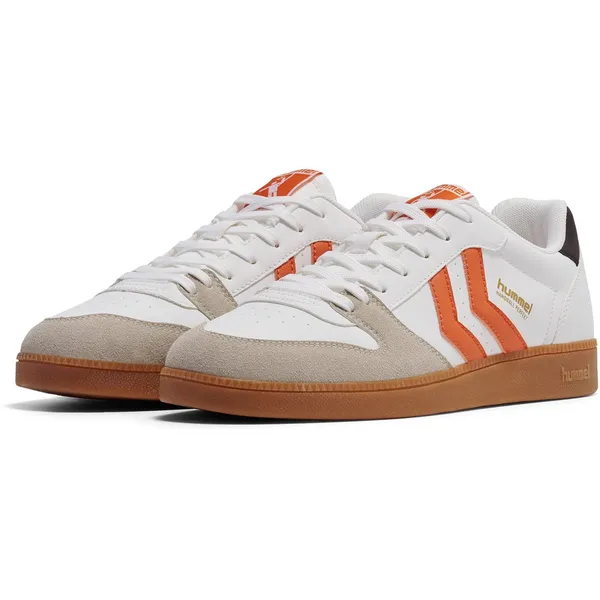 hummel hummel Perfekt Sp handbal sneakerschoenen vegan 226303 9143 White/Orange