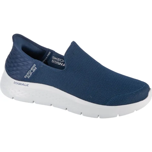 Skechers Skechers Slip-Ins: Go Walk Flex - No Hands 216491-NVY, Mannen, Marineblauw, Sneakers, maat: