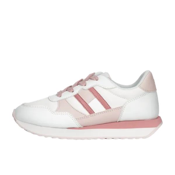 Damestrainers Tommy Hilfiger Flag Low Roze, vergelijk prijzen bij 1 winkel