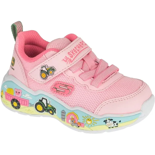 Skechers Skechers John Deere: Play Scene - Farm Girlie, voor meisje, Roze, Sneakers, maat:
