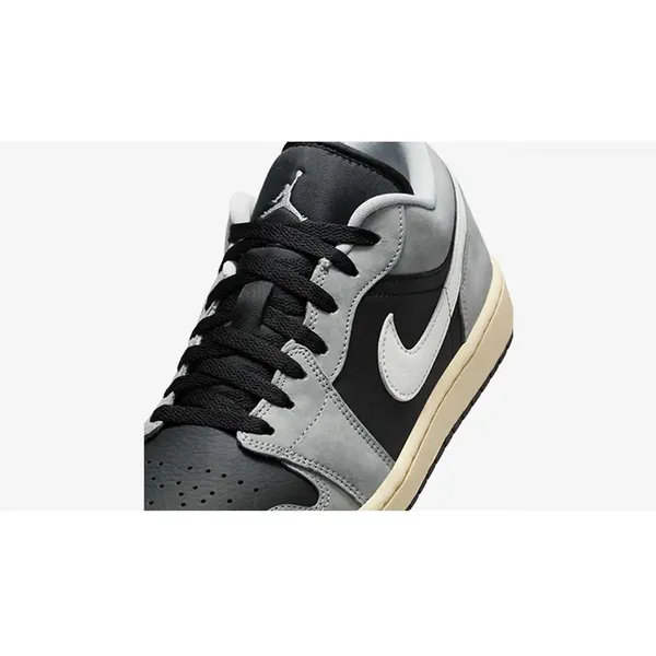 Nike Nike Air Jordan 1 Low Se Maat 46 Zwart Grijs Wit