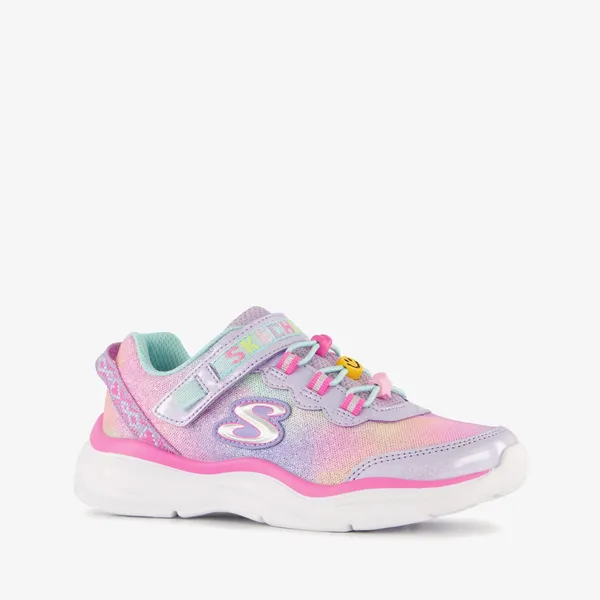 Skechers Skechers Girls Power meisjes sneakers pastelroze - Uitneembare zool