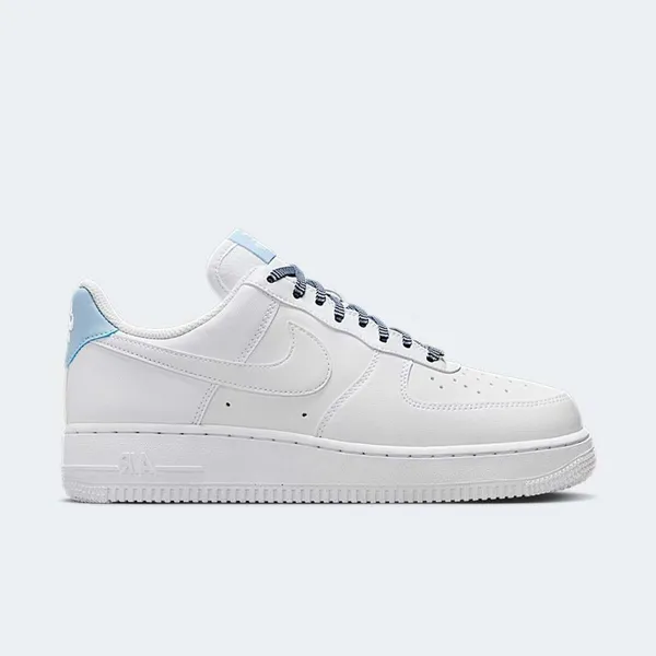 Nike Air Force 1 '07 White & Armory Blue, foto 2 van 2