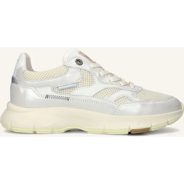 Floris van Bommel Floris van Bommel Sfw-10133 Daysi Sneakers - Leer - Dames - Zilverkleurig