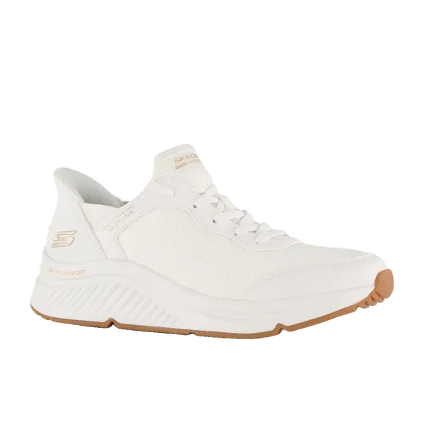 Skechers Slip-Ins: Bobs Arch Comfort Wit Uitneembare Zool, vergelijk prijzen bij 1 winkel