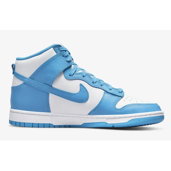 Nike Nike Dunk HI Retro - Blauw/Wit - Sneaker - Maat 40 - Doos zonder deksel
