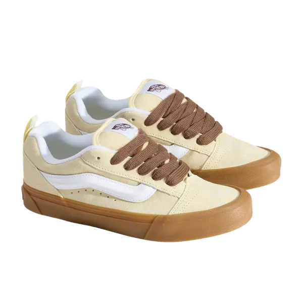 Vans Knu Skool Senior Geel/Bruin, vergelijk prijzen bij 1 winkel