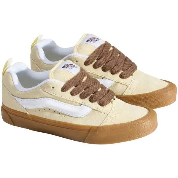Vans Knu Skool Senior Geel/Bruin, foto 2 van 2
