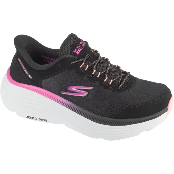 Skechers Skechers Slip-Ins: Max Cushioning Endeavour - Cardova, Vrouwen, Zwart, Hardloopschoenen, maat: 36