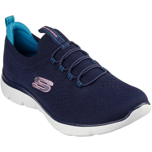 Skechers Skechers Dames Summits Top Player sneakers dames Blue 150116 NVMT