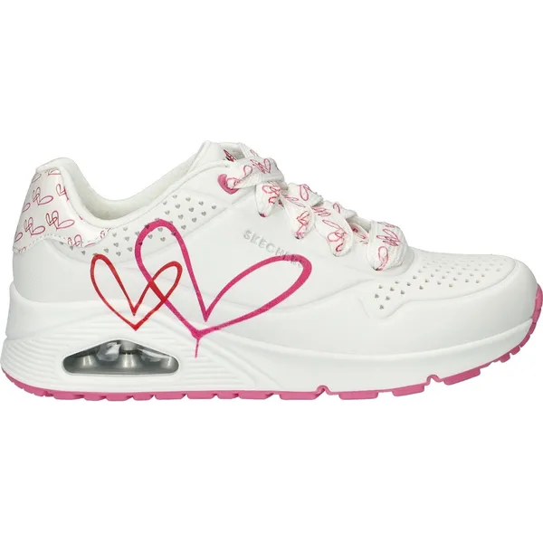 Skechers Uno Twin Hearts Wit/Multicolor, foto 2 van 2