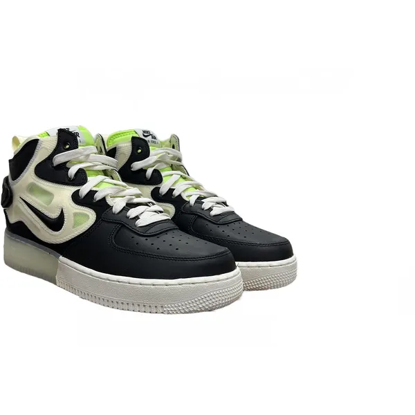 Nike Air Force 1 Mid Wit/Zwart/Groen