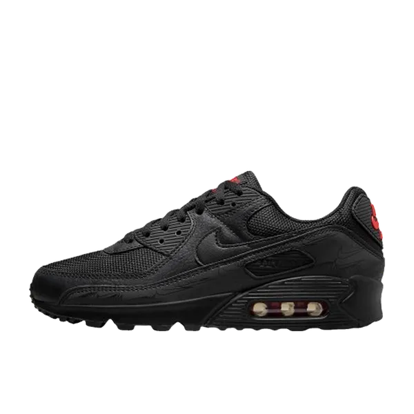Nike Air Max 90 Zwart/Rood, vergelijk prijzen bij 1 winkel