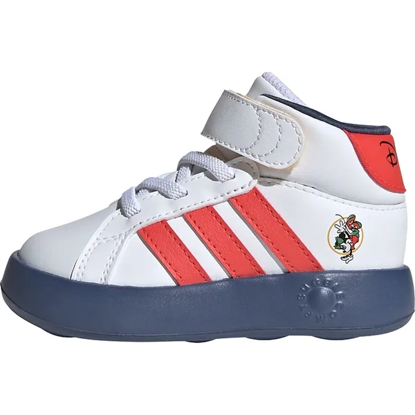 adidas adidas Sportswear adidas Disney Mickey and Friends Grand Court Mid Schoenen Kids - Kinderen - Wit