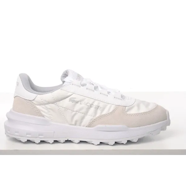 Lacoste Lacoste dames sneaker Active Evo D suède en nylon wit