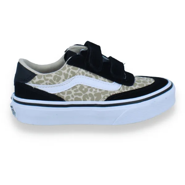 Vans Vans Meisjes Sneaker Brooklyn Ls Leopard Black | Zwart | Maat: