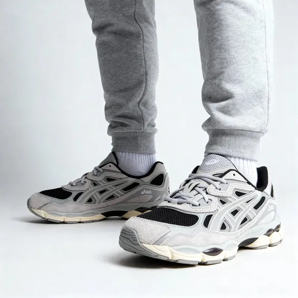 ASICS Gel-NYC Zwart Piedmont Grey, foto 2 van 2