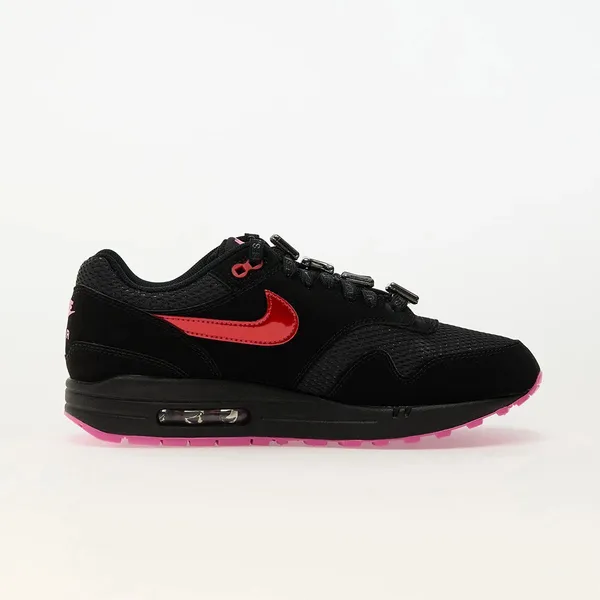 Nike Air Max 1 Valentine's Day "Black" - Sneakers - Unisex - Maat 49.5 - Zwart/Roze/Rood