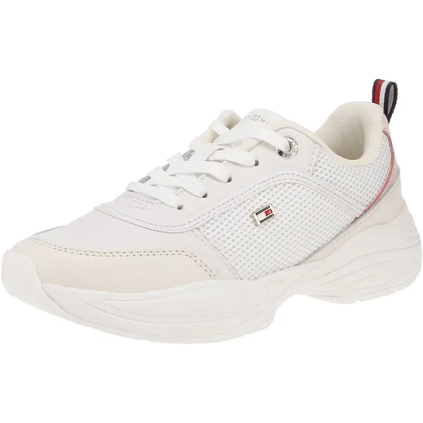 Tommy Hilfiger Tommy Hilfiger FW0FW07818 Chunky Runner - Damesschoenen Sneaker - 0LA-Ecru-Pink