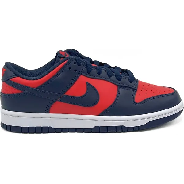 Nike Nike Dunk Low Rood/Blauw- Heren Sneakers- Maat 45.5 - Doos zonder deksel