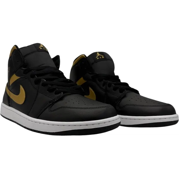 Jordan Air Jordan 1 Mid Zwart/Goud