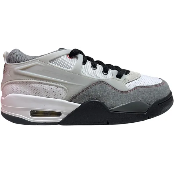 Nike Nike Air Jordan 4 RM PRM - Heren - Wit / Zwart / Grijs / Geel