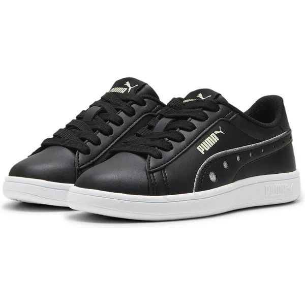 PUMA PUMA Smash 3.0 DanceParty PS kindersneaker schoenen zwart/zilver 395607 02 — vergelijk prijzen bij 1 winkel