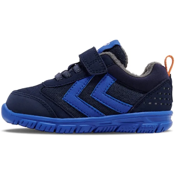 hummel hummel Kinder Sneakers low Crosslite Winter Infant Blue/Orange