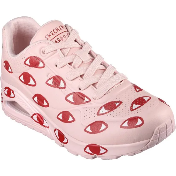 Skechers Skechers UNO MANY EYES dames sneaker schoenen 177955 PKRD roze — vergelijk prijzen bij 1 winkel