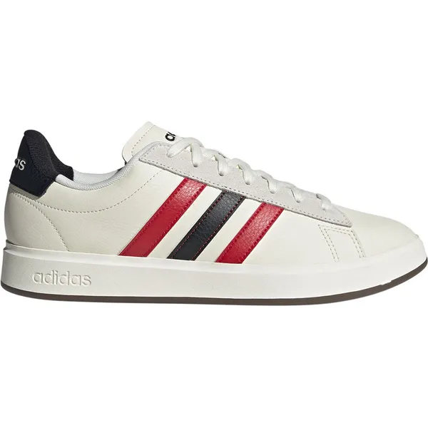 Adidas Court Off White / Better Scarlet / Core Black