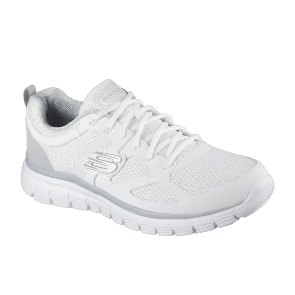 Skechers Burns Agoura WGY Wit/Grijs, vergelijk prijzen bij 1 winkel