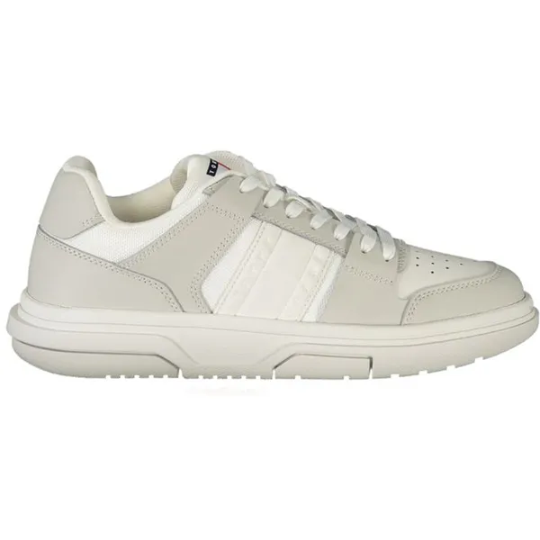 Tommy Hilfiger Tommy Hilfiger Witte Leren Sneakers Voor Dames