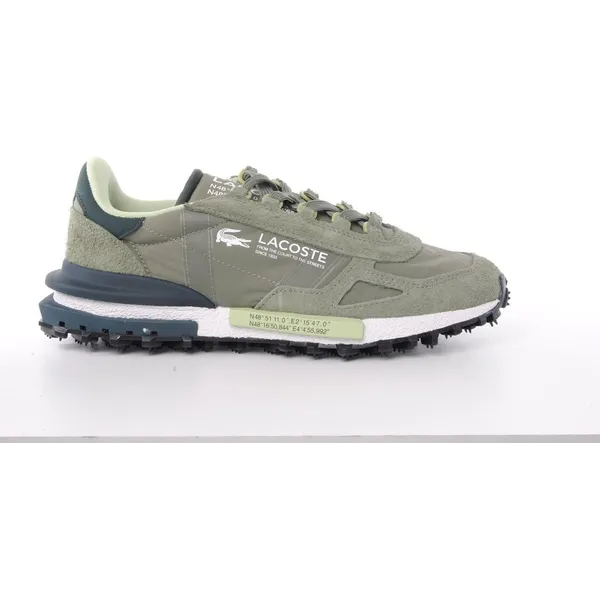 Lacoste Lacoste heren sneaker Elite H suède textiel