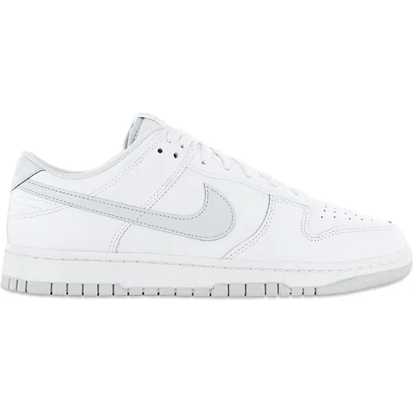 Nike Nike Dunk Low Retro - Heren Sneakers Schoenen Leer Wit DV0831-101 - Maat EU 40.5 US 7.5