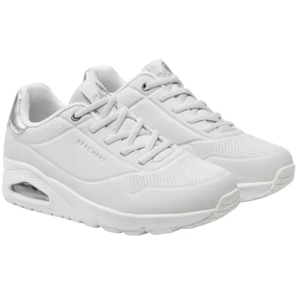 Skechers Skechers Dames Sneakers Uno Shimmer Away Wit 38,5 EU — vergelijk prijzen bij 1 winkel