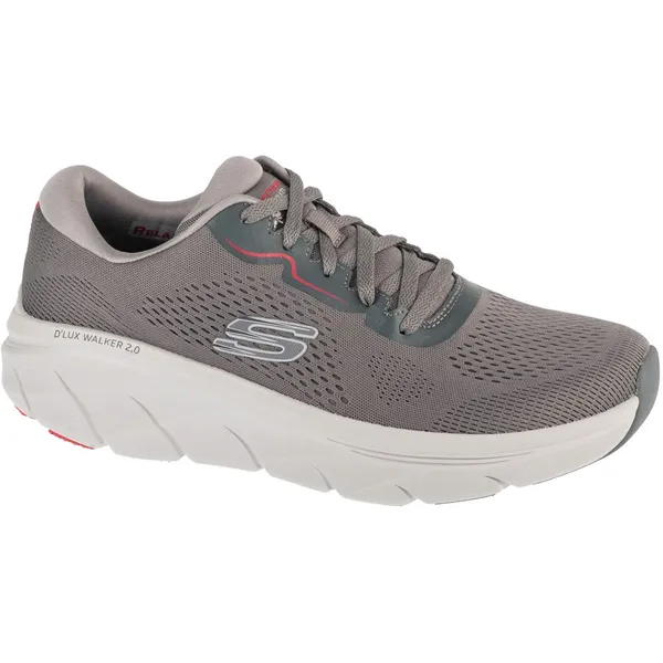 Skechers Skechers Slip-ins: D'Lux Walker 2.0 - Rezinate, Mannen, Grijs, Sneakers, maat: