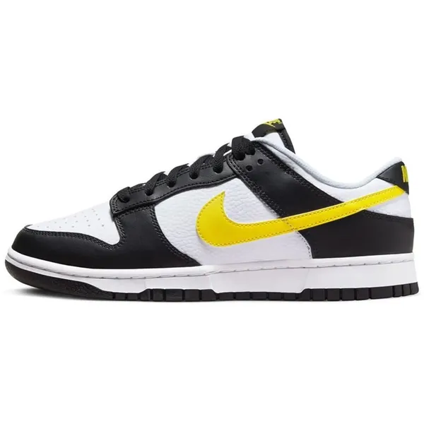 Nike Dunk Low Wit/Zwart/Geel