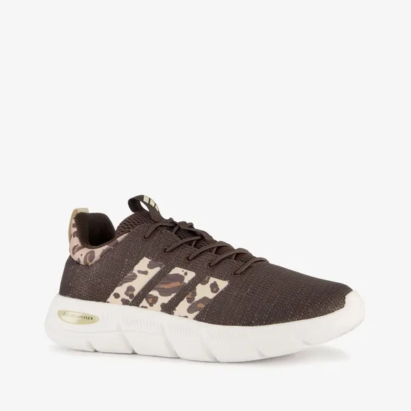 adidas adidas Cloudfoam Flex dames sneakers bruin wit - Uitneembare zool