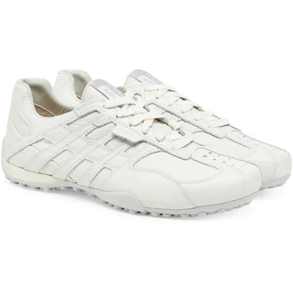 GEOX GEOX U Snake Original A heren leren sportschoenen U55MNB 00046 C1000 Wit
