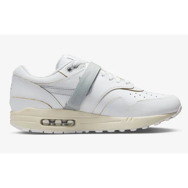 Nike NIKE AIR MAX 1 PREMIUM SUMMIT WHITE METALLIC SILVER