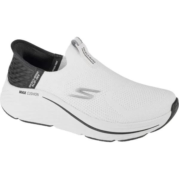 Skechers Skechers Slip-Ins Max Cushioning Elite 2.0 - Eternal 129611-WBK, Vrouwen, Wit, Hardloopschoenen,Sportschoenen, maat: 38
