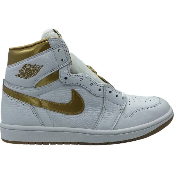 Nike Air Jordan 1 Wit/Goud