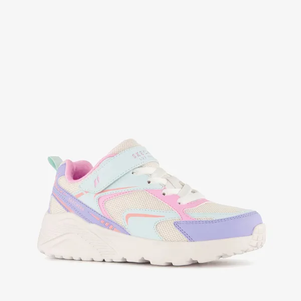 Skechers Skechers Uno Lite 2.0 Chic Shimmer meisjes sneakers pastel - Paars - Extra comfort - Memory Foam
