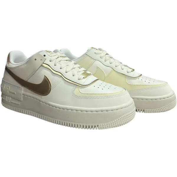 Nike Air Force 1 Shadow Wit/Goud/Geel