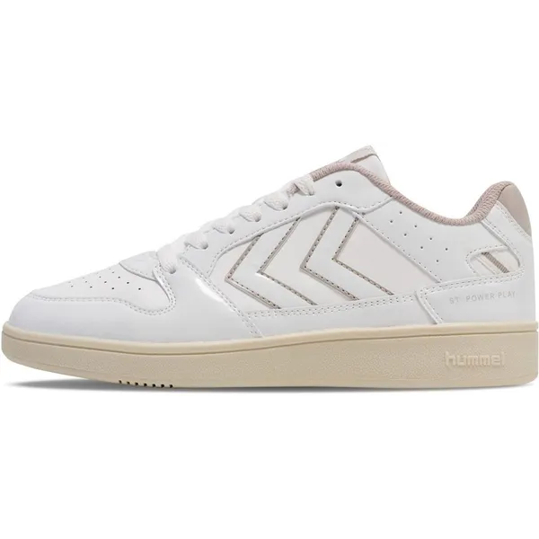 hummel hummel Damen Sneakers low St Power Play Wm2 White/Silver — vergelijk prijzen bij 1 winkel
