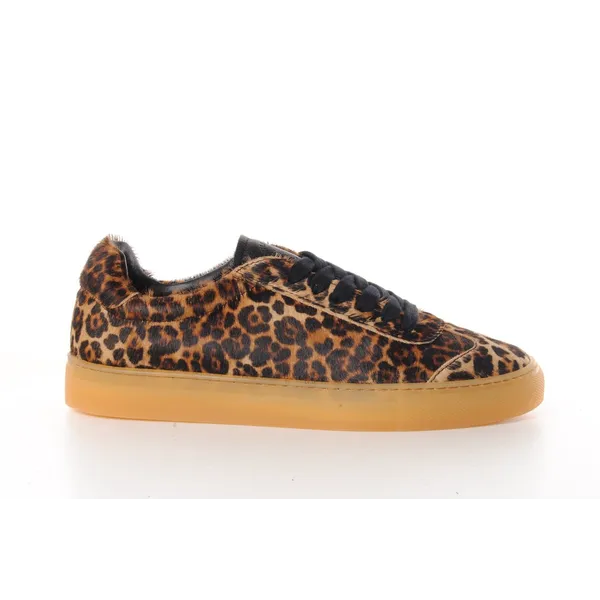 Copenhagen Copenhagen CPH433 Damessneaker in bruine luipaardprint