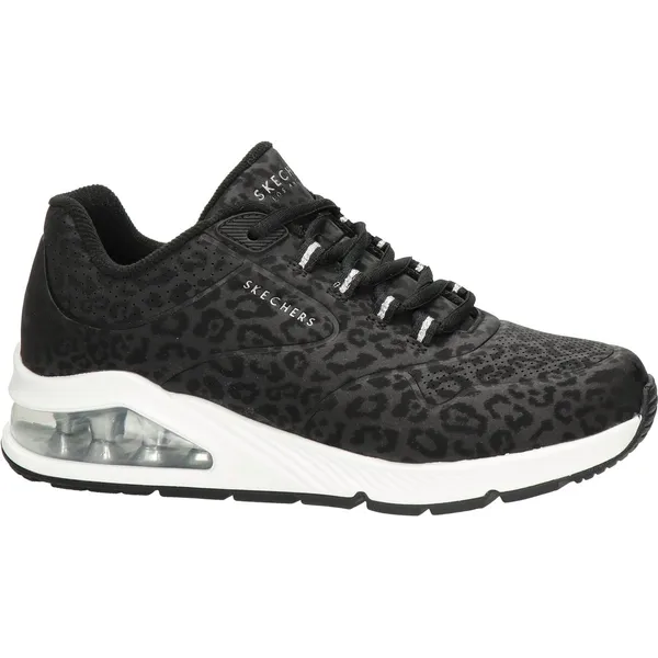 Skechers Skechers Uno 2 - In-Kat-Neato - Dames Sneakers - Zwart