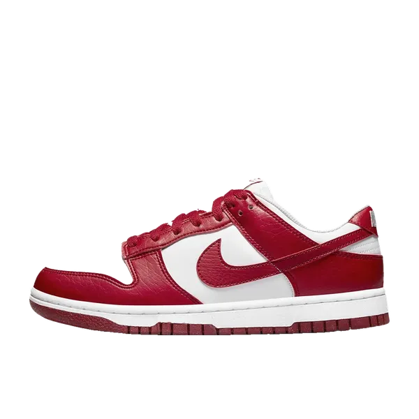 Nike Dunk Low Next Nature Rood/Wit, vergelijk prijzen bij 1 winkel