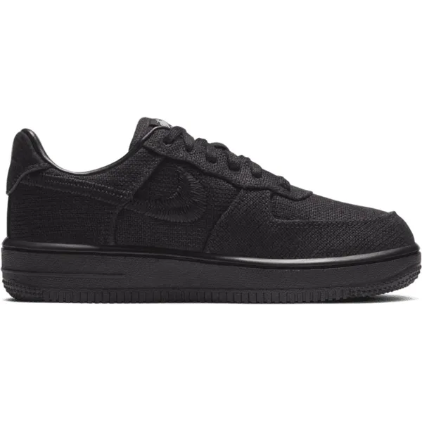 Nike Nike Air Force 1 Low 'Stussy Black' (PS) - maat EU32 - DD1578-001 - zwarte - kindersneakers laag